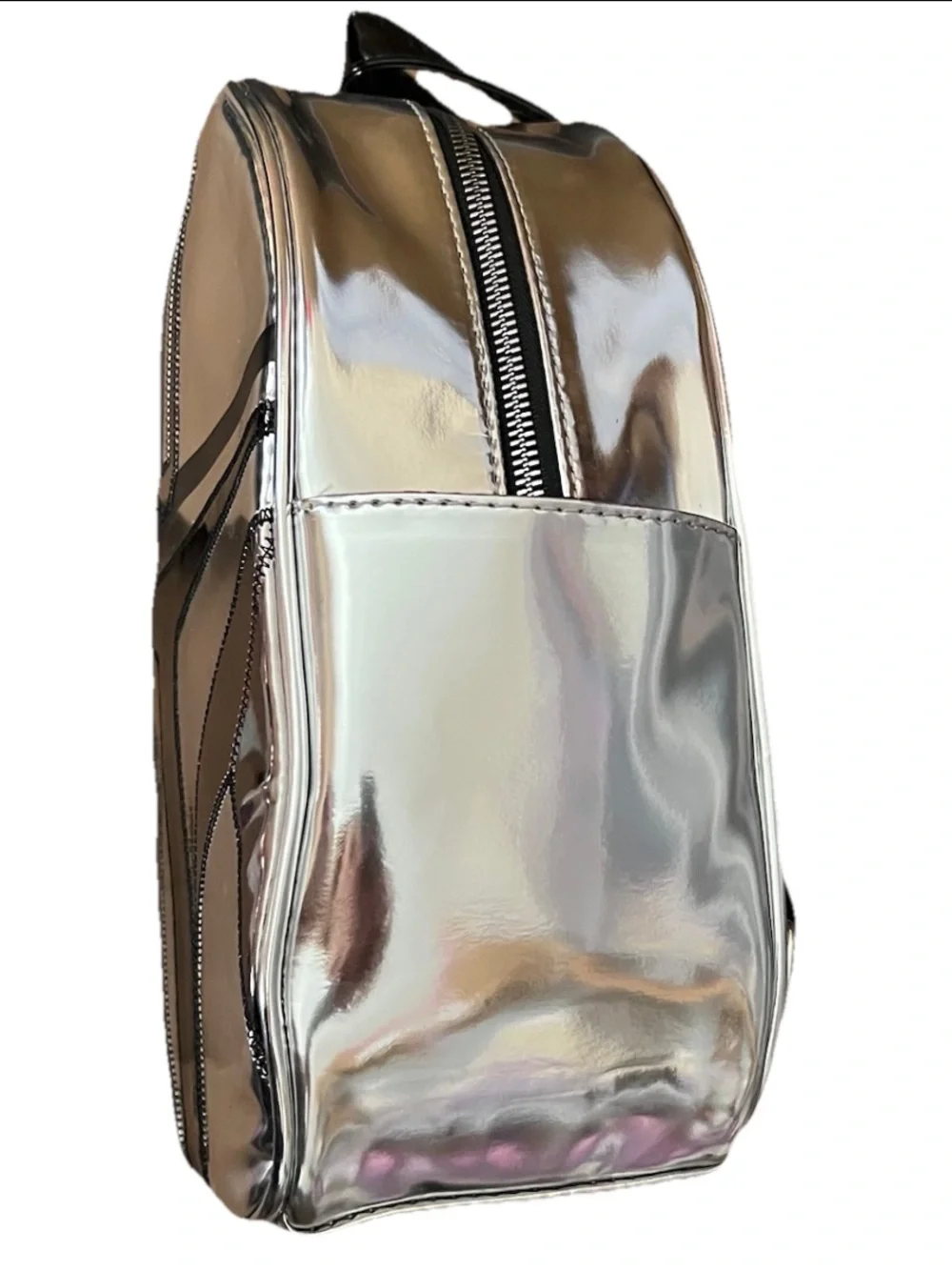 Loungefly Star Wars The Mandalorian Metallic Helmet Mini Backpack NWOT